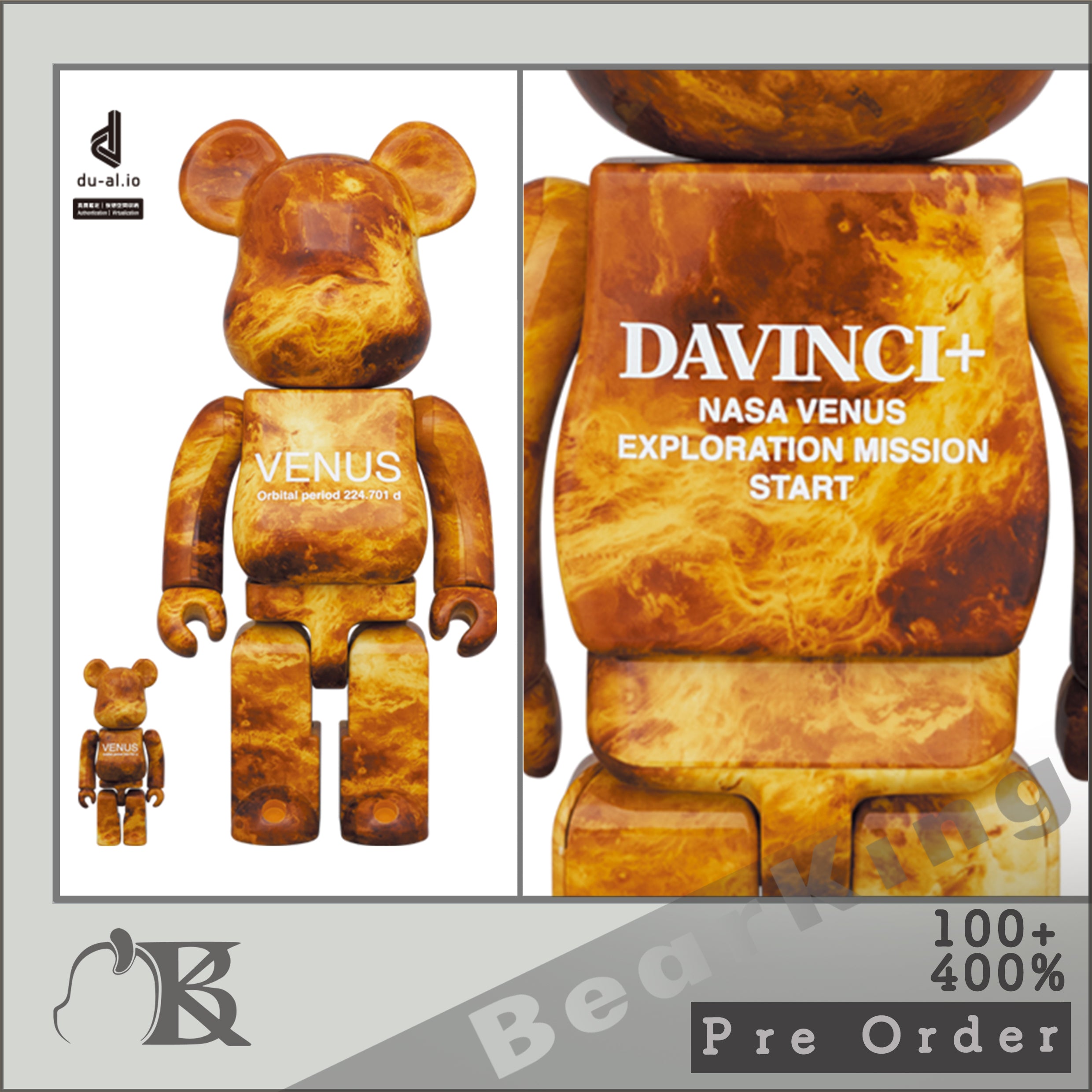 VENUS BE@RBRICK 100％ & 400％-