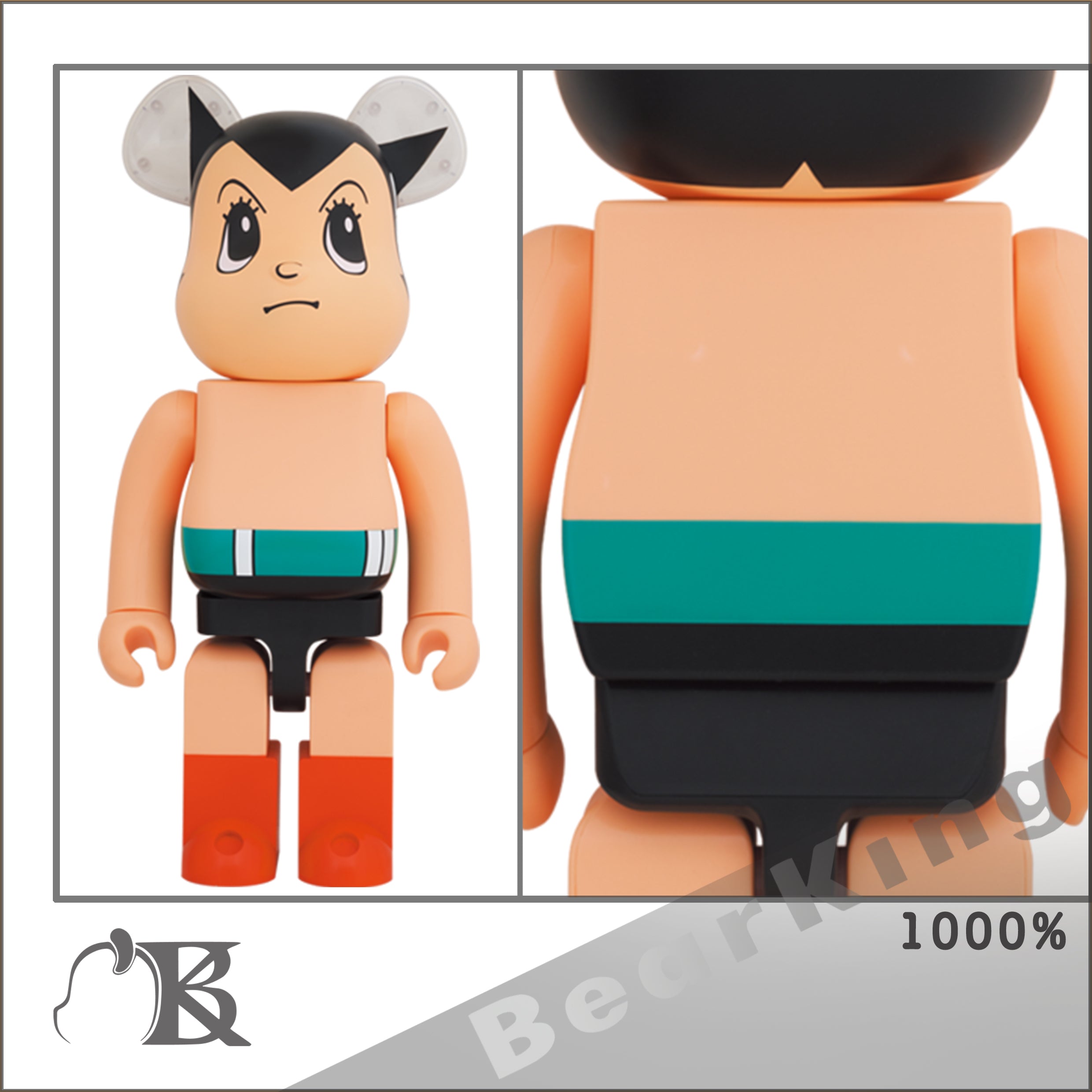 BE@RBRICK 鉄腕アトムBrave Ver. 1000％ 小飛俠AstroBoy