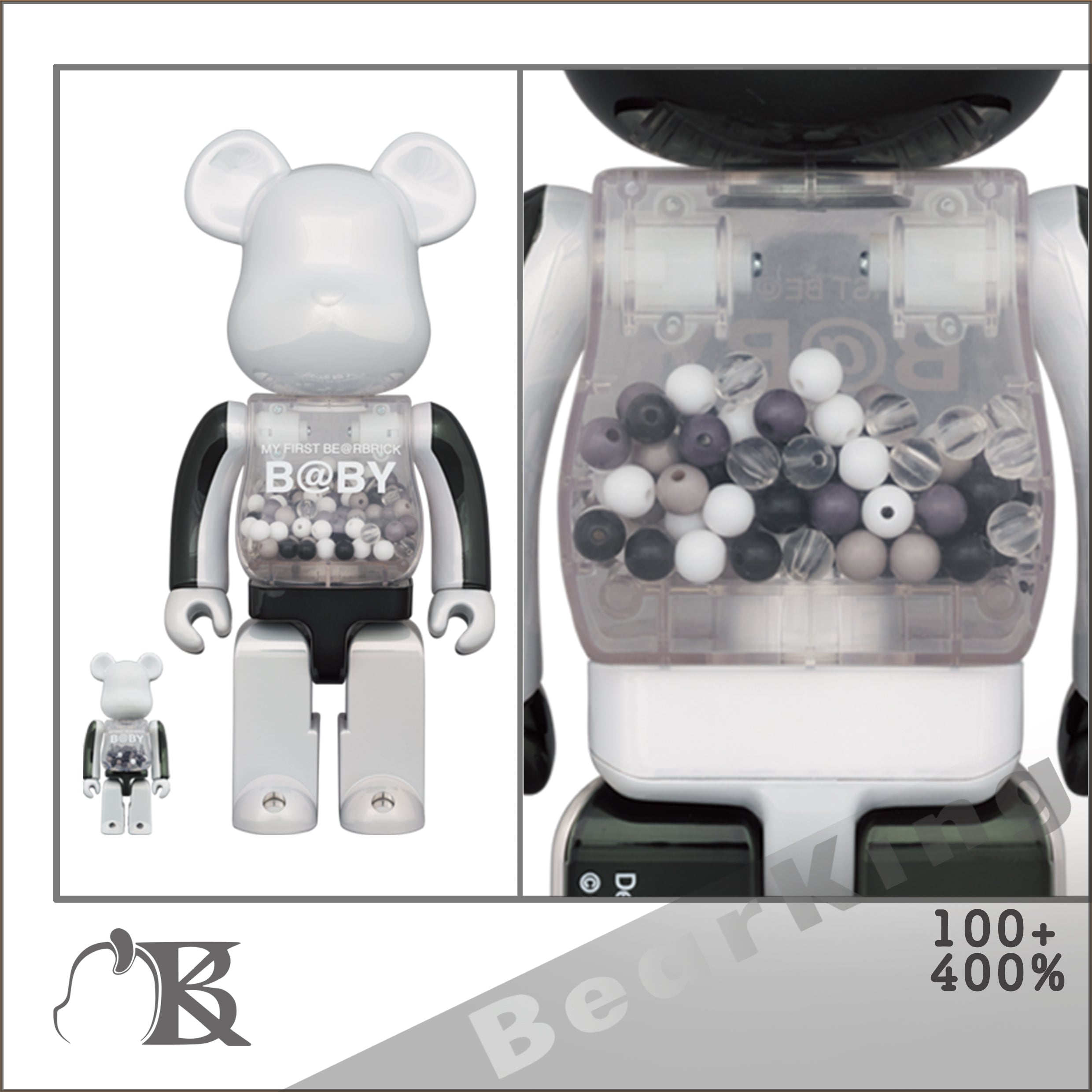 MY FIRST BE@RBRICK B@BY BWWT Ver100%400-