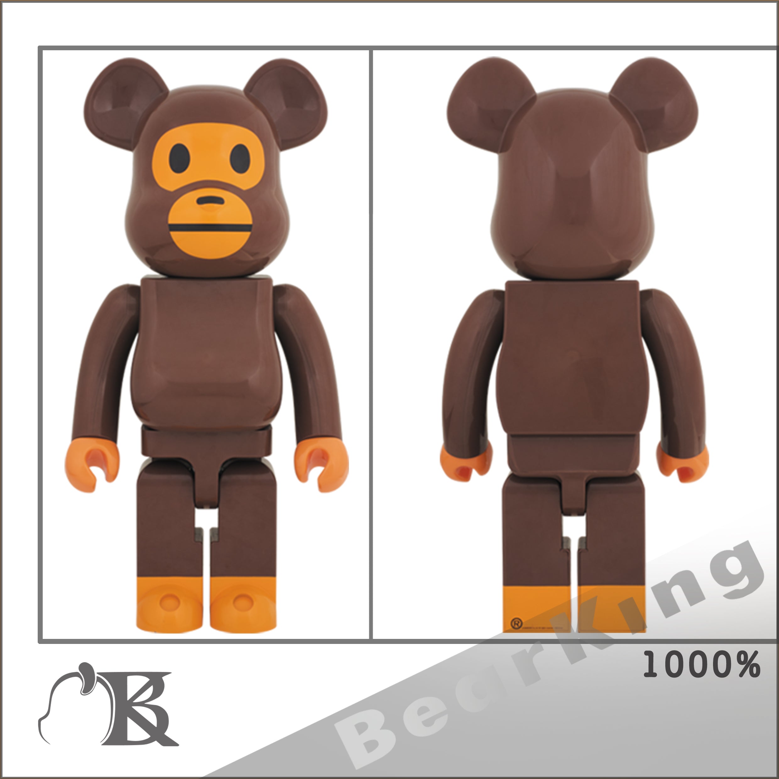 BE@RBRICK BABY MILO(R) AND BANANA 400％-