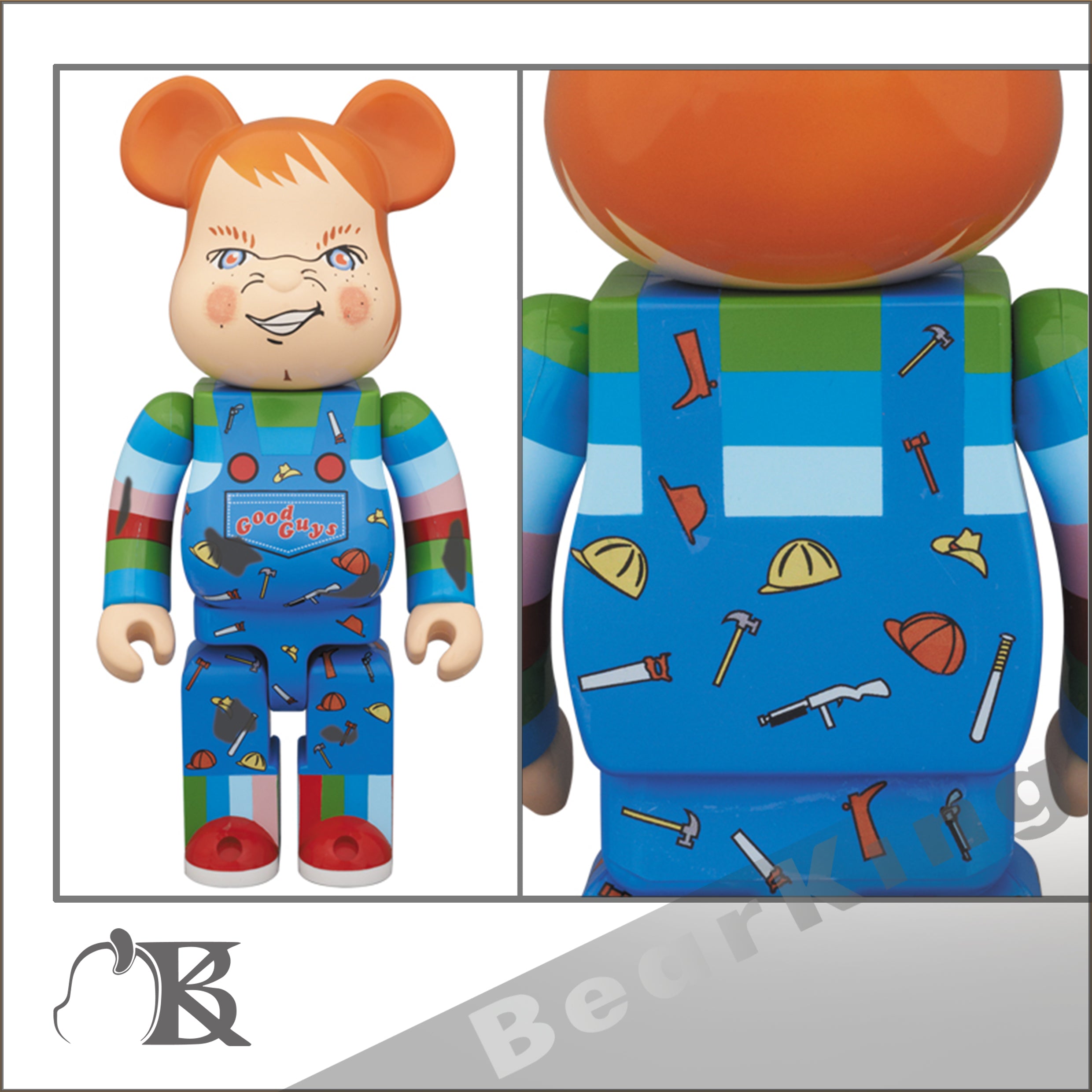 BE@RBRICK CHUCKY & GOOD GUY 2021 1000％ SET of 2鬼娃