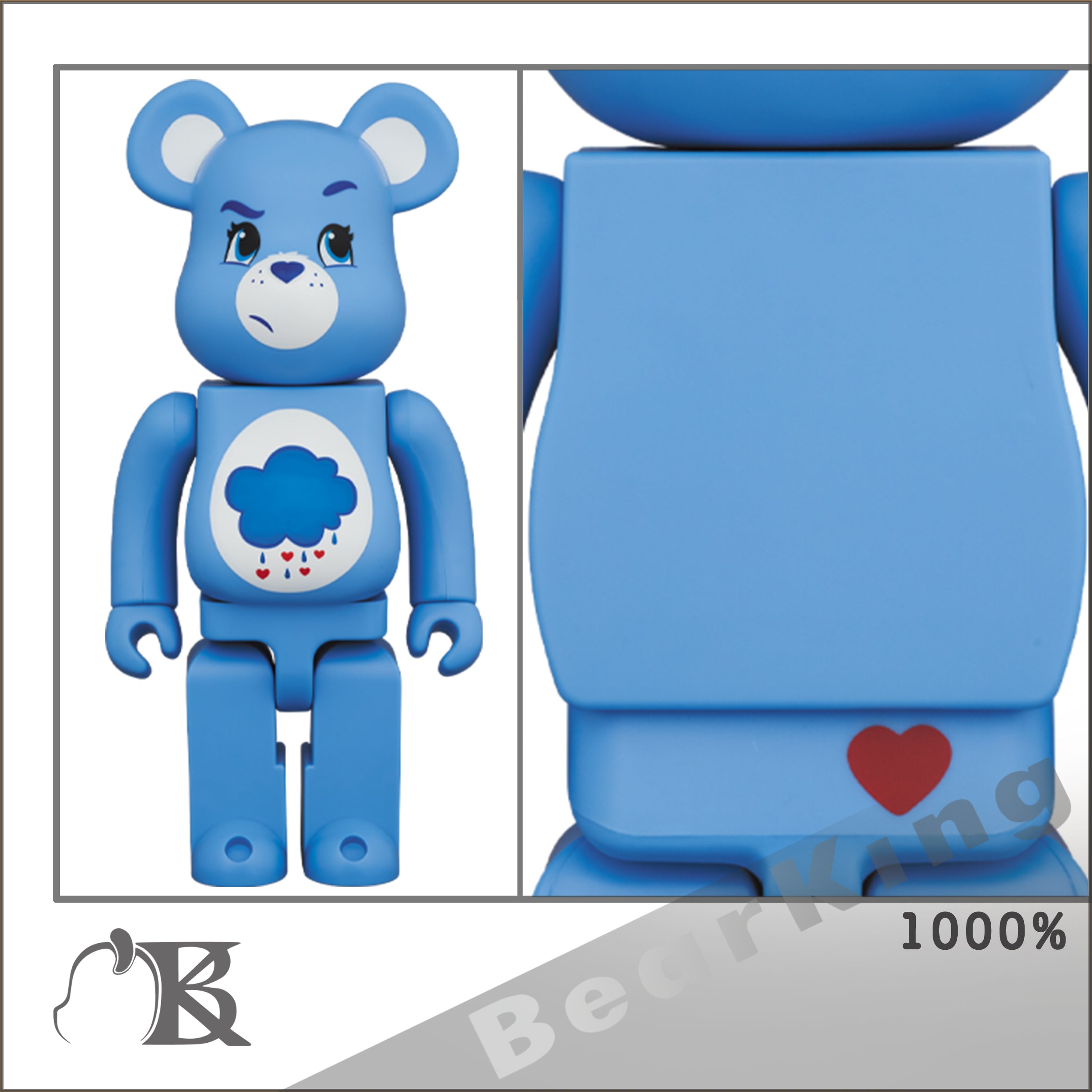 BE@RBRICK Care Bears(TM) Grumpy Bear(TM) 1000% Care Bear