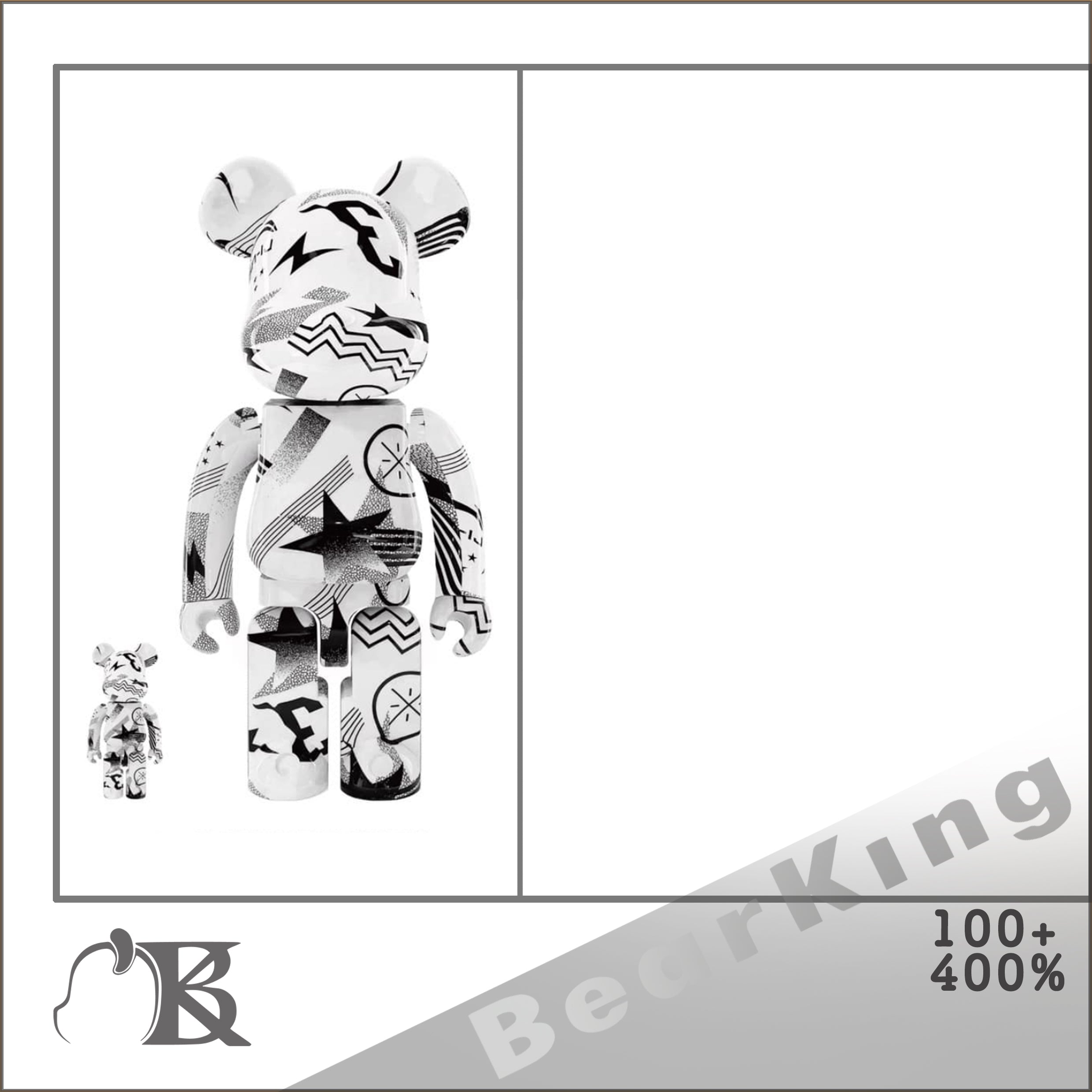 BE@RBRICK LI NING 100% & 400% 李寧