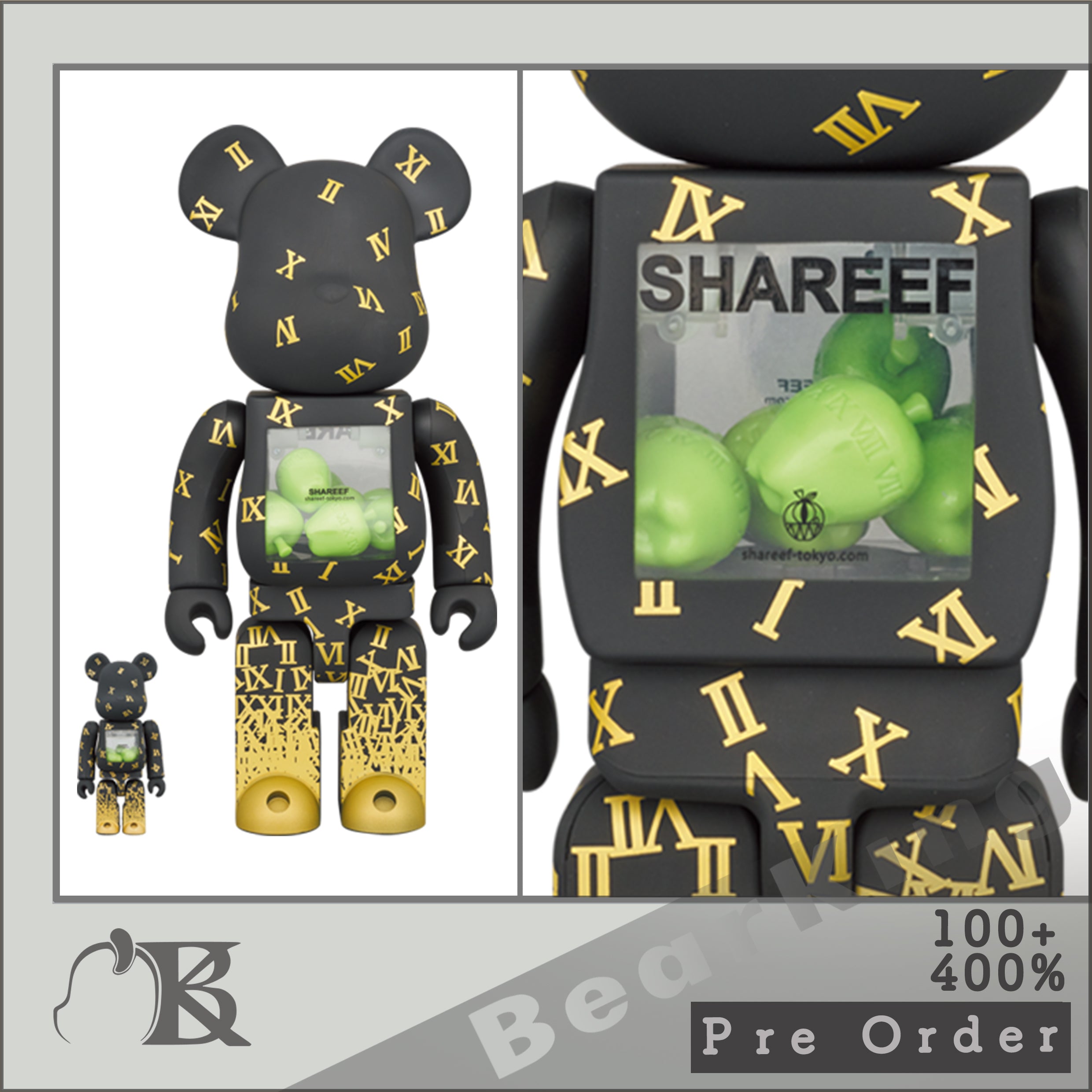 BE@RBRICK BE@RBRICK SHAREEF 3 100％ & 400％