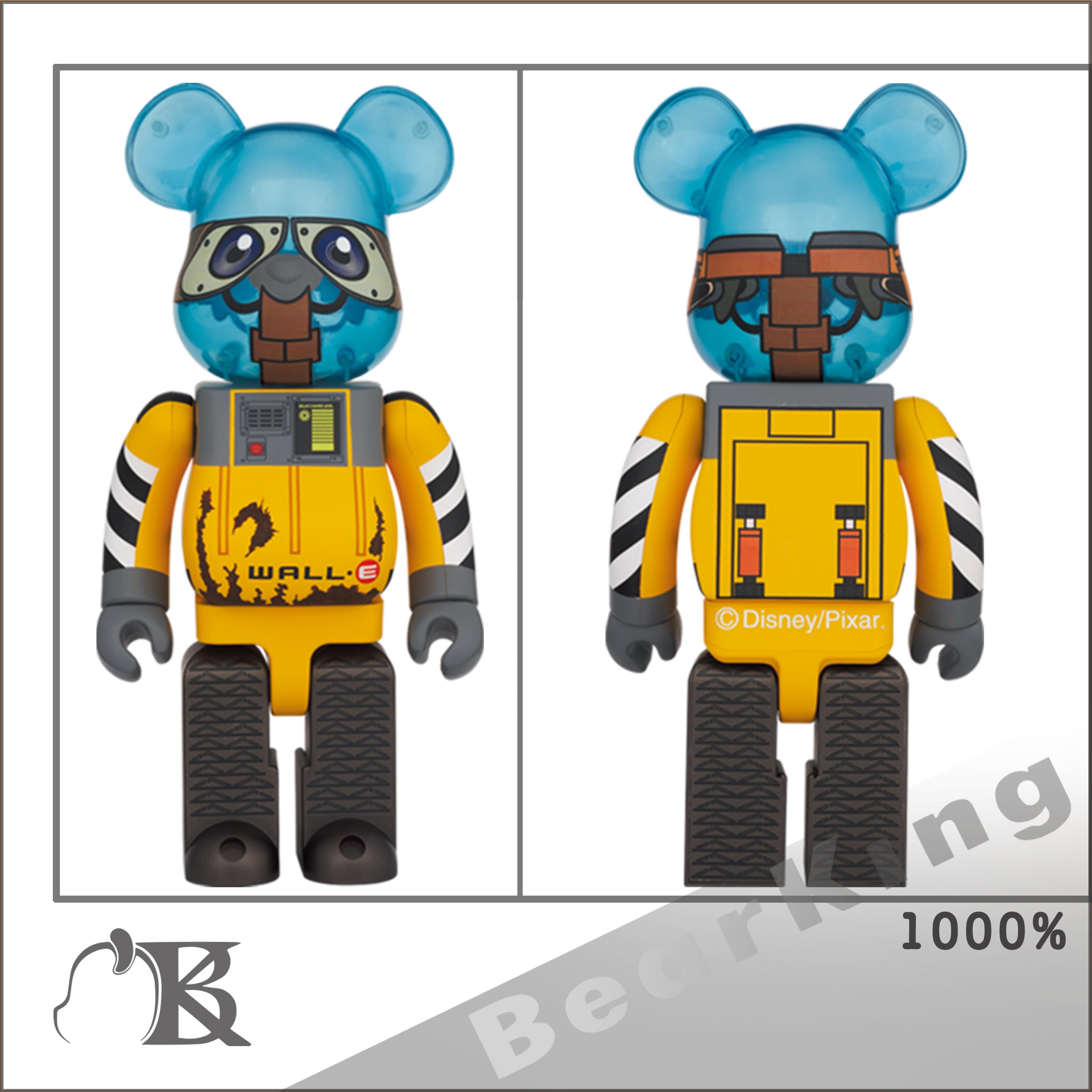 新作2023 BE@RBRICK WALL・E 1000％の通販 by 荒巻's マーケット