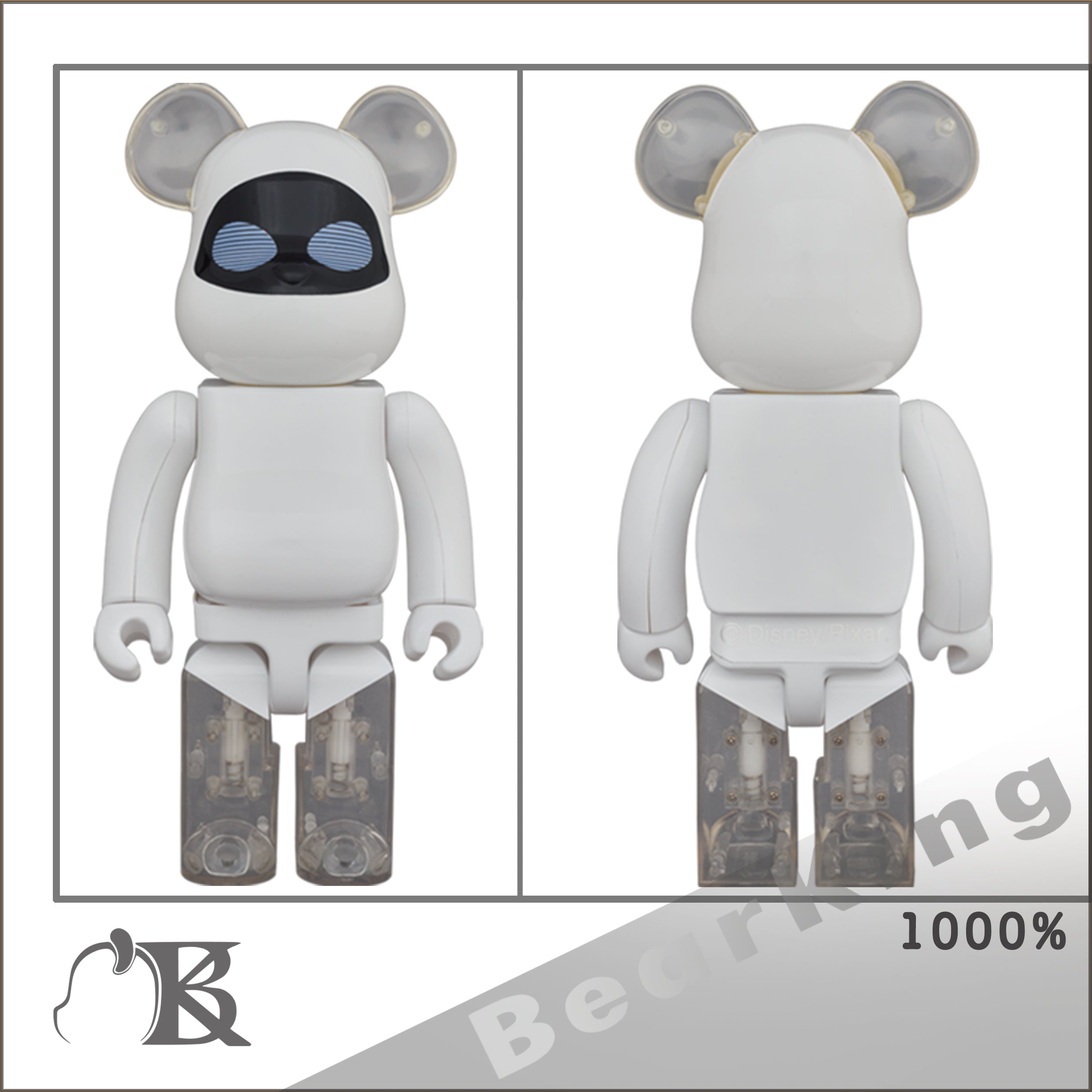 BE@RBRICK EVE 1000％ PIXAR WALL.E