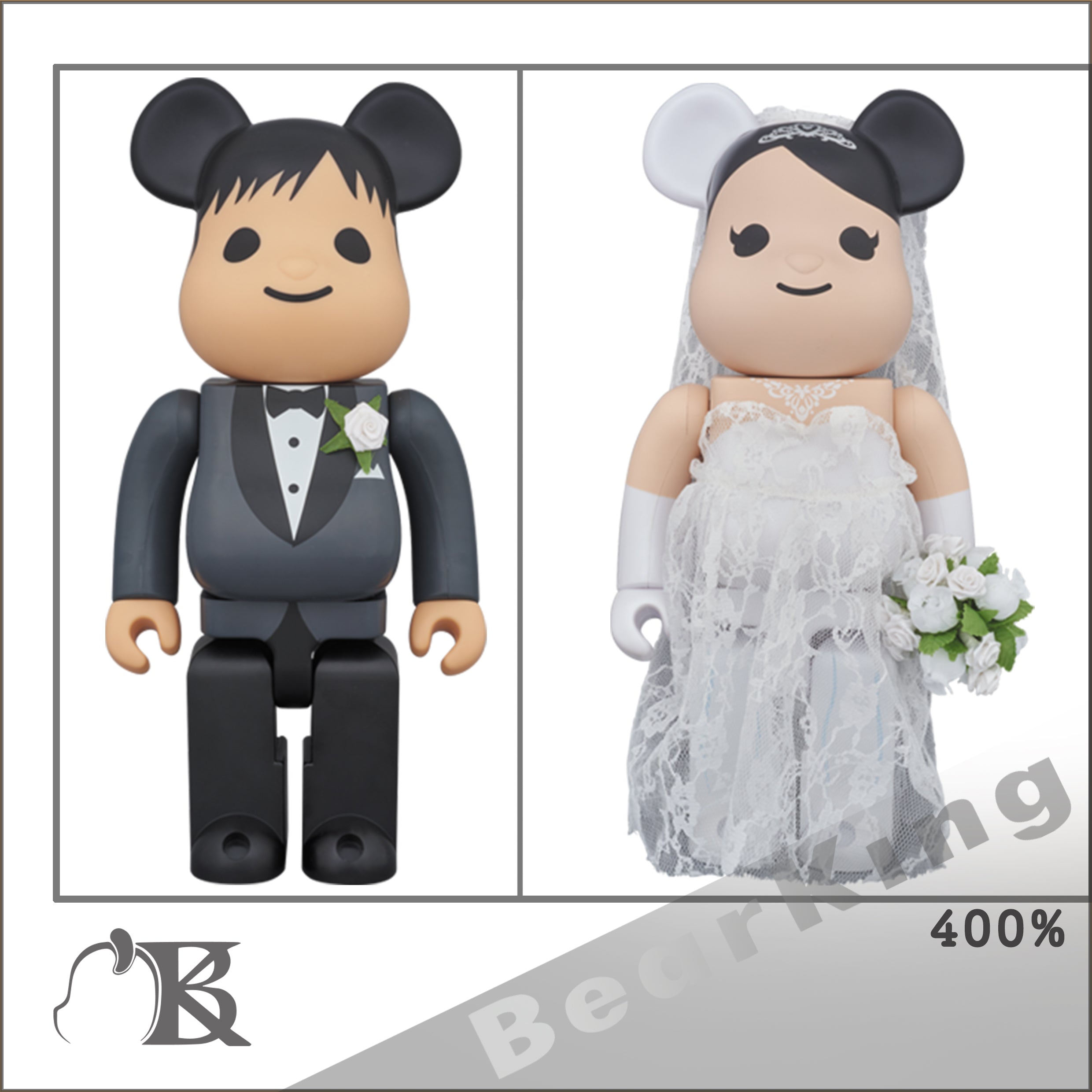 新品】MEDICOM TOY/BE@RBRICK/グリーティング(結婚)-