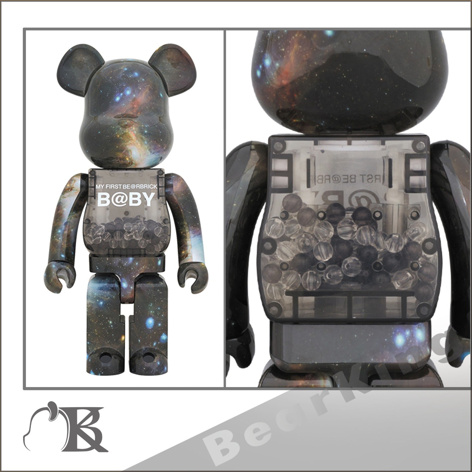 MY FIRST BE@RBRICK B@BY SPACE Ver.1000％ 千秋 Baby 星空