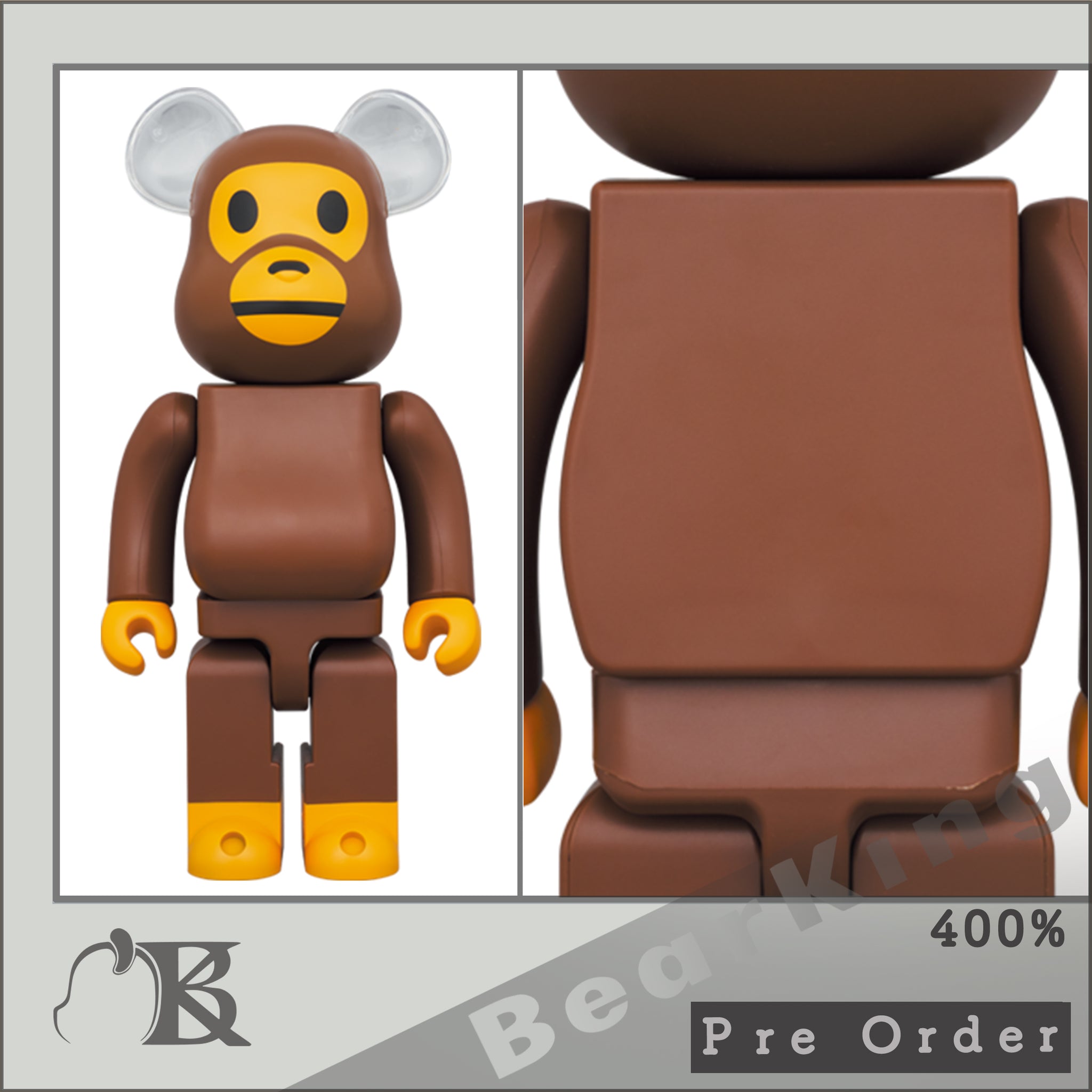 BE@RBRICK BAPE(R) 招き猫銀メッキ／達磨金メッキ／獅子舞100％ & 400