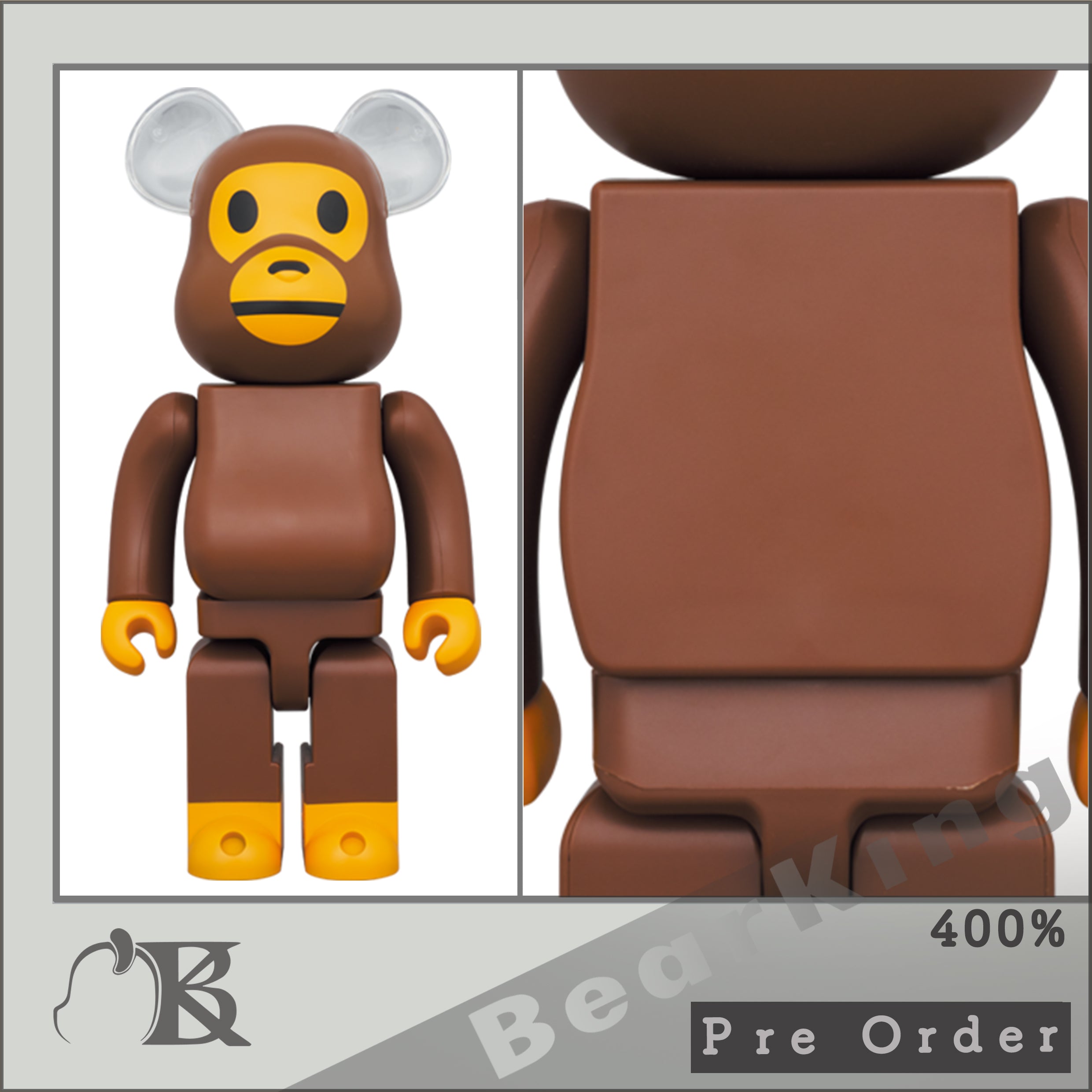 BE@RBRICK BABY MILO(R) EAR CLEAR Ver. 400％