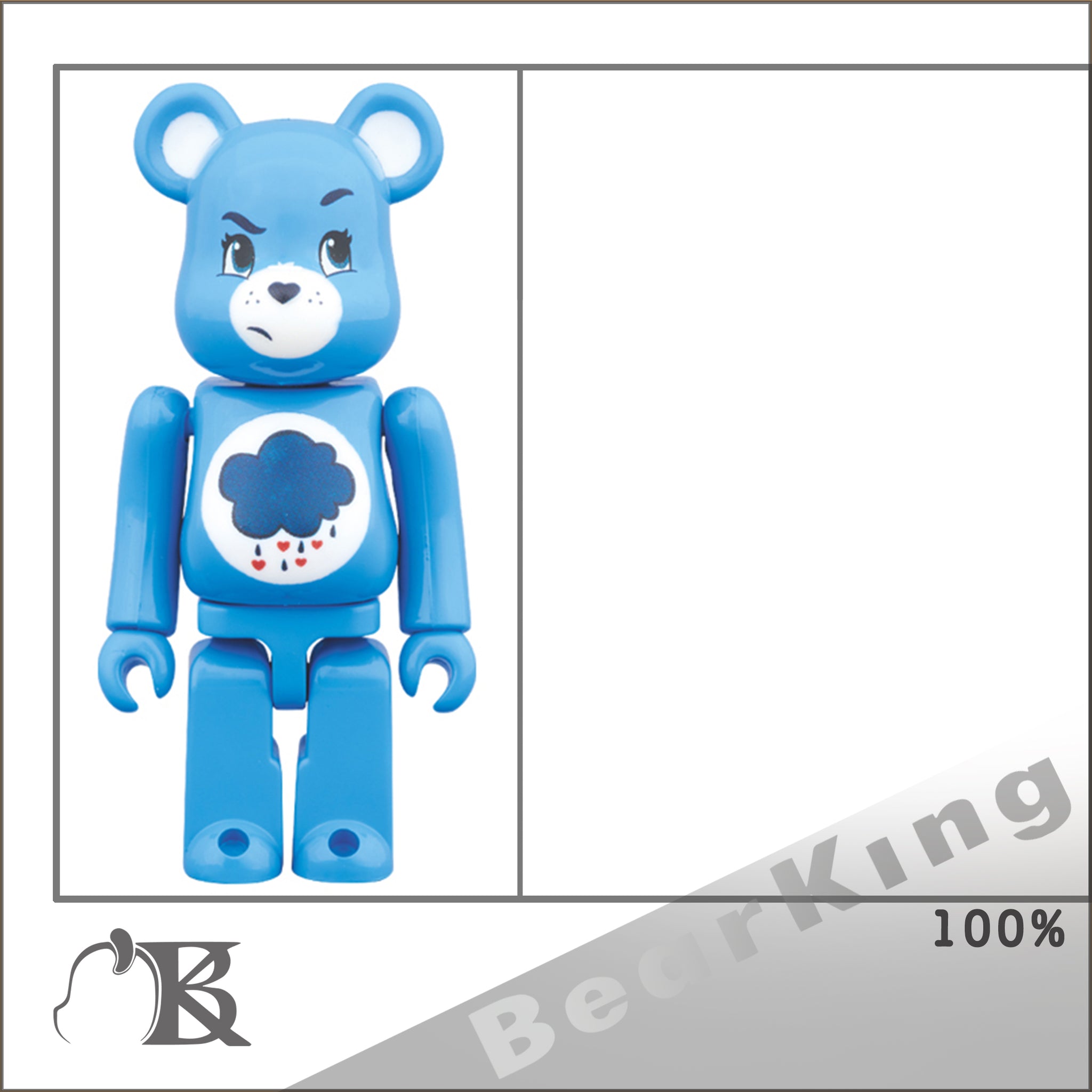 BE@RBRICK Care Bears(TM) Grumpy Bear(TM) 100% Care Bear