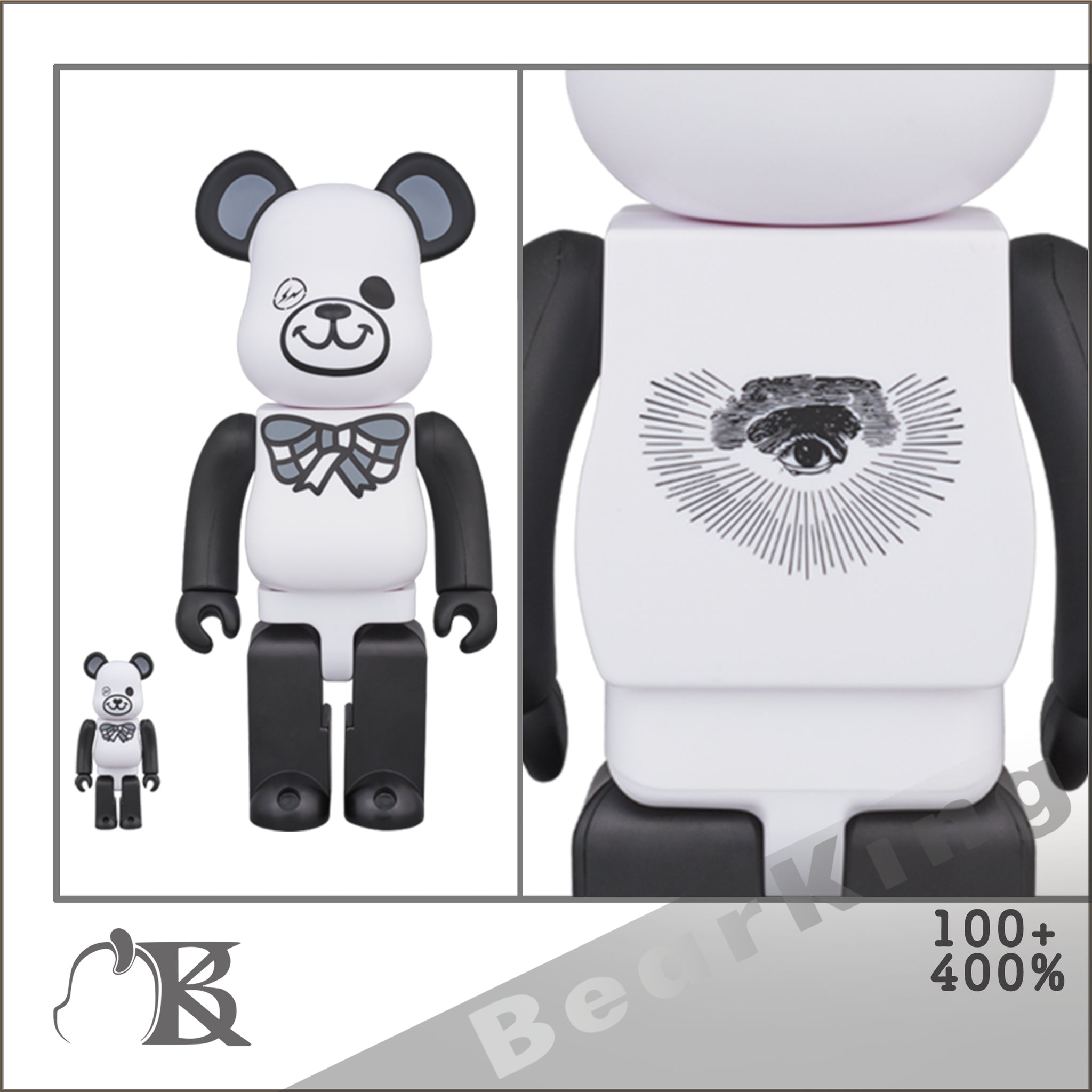 BE@RBRICK FREEMASONRY fragment 100％400%黒-