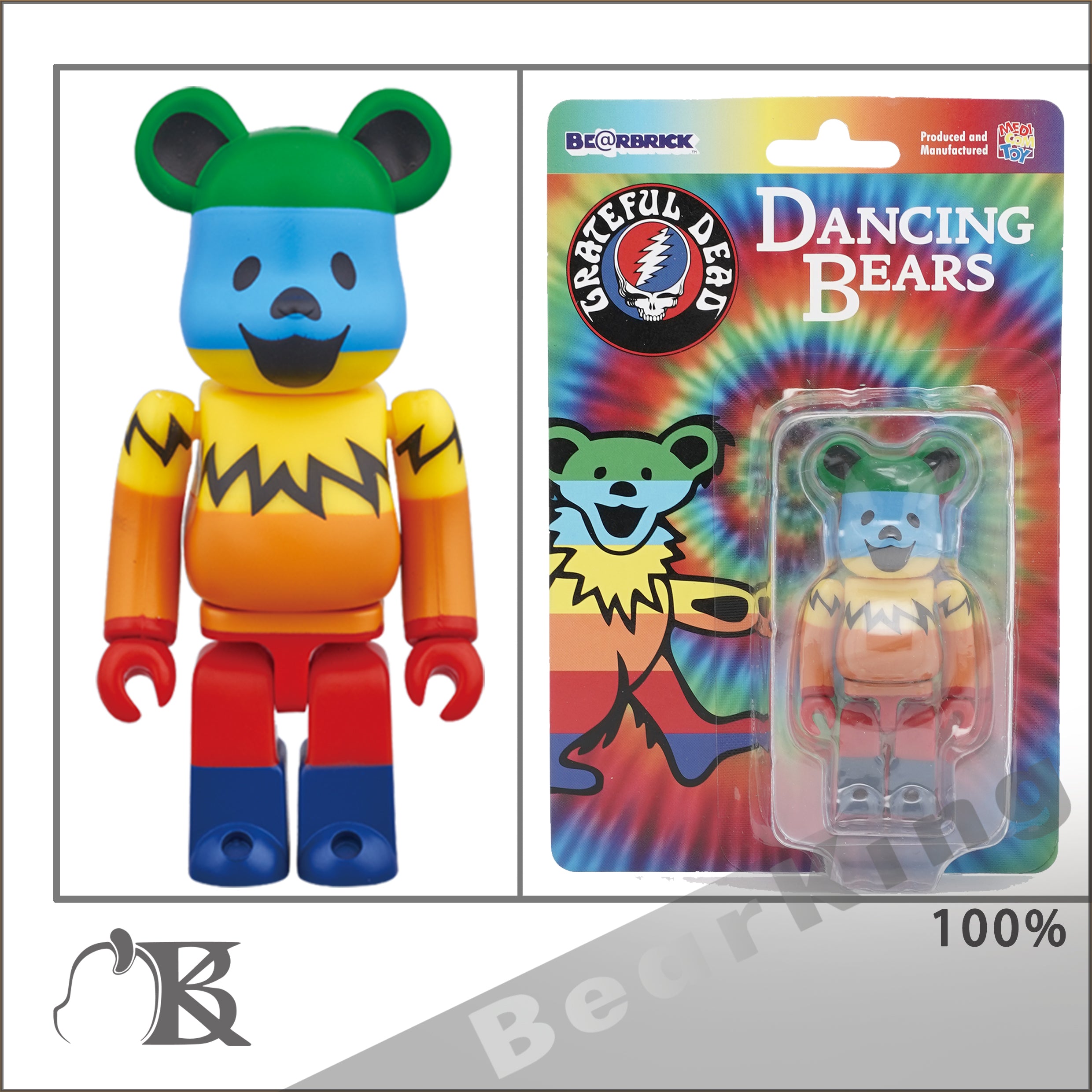 ベアブリック be@rbrick ダンシング ベアーズ レインボー - スポーツ