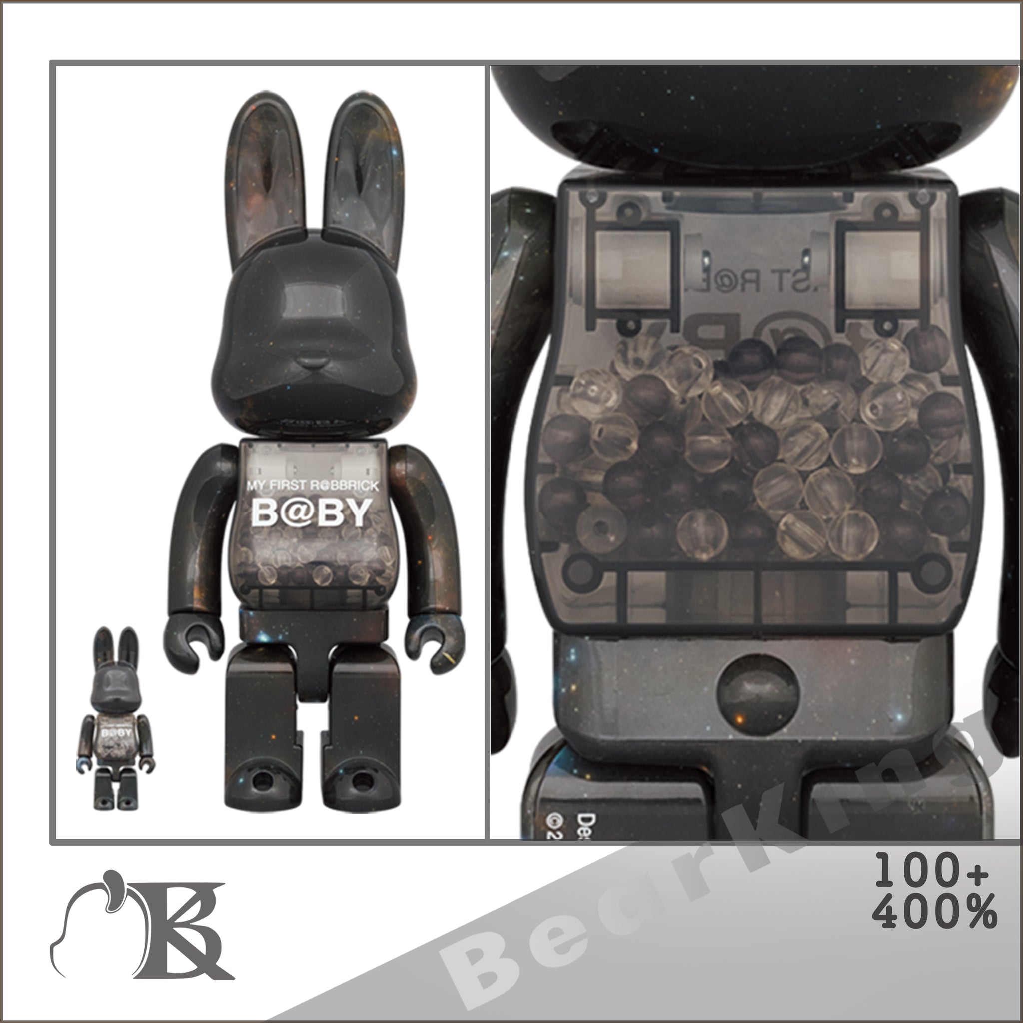 MY FIRST BE@RBRICK B@BY SPACE Ver.100％+400% 千秋Baby