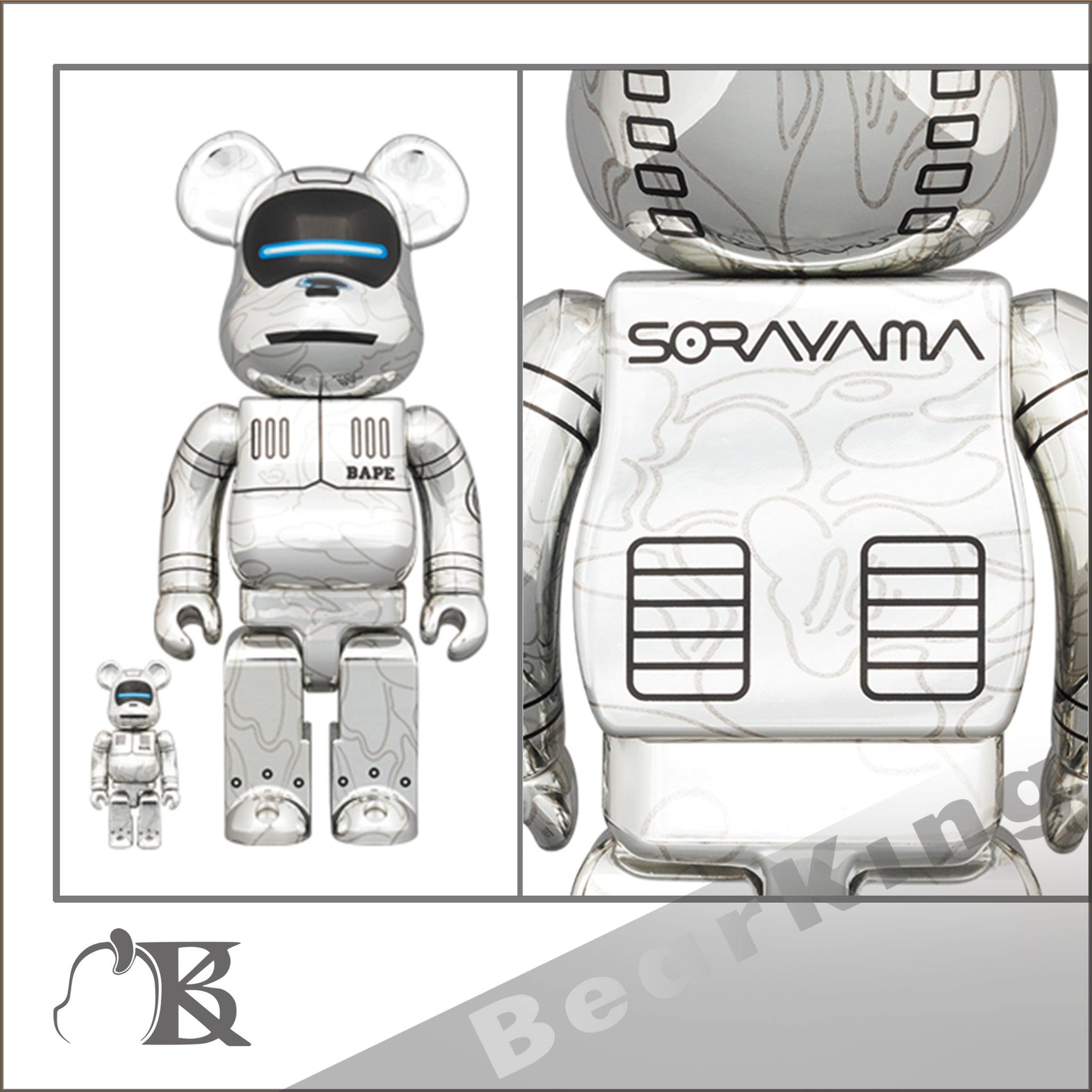 【大宮】BE@RBRICK SORAYAMA MILO 100% & 400% GOLD その他