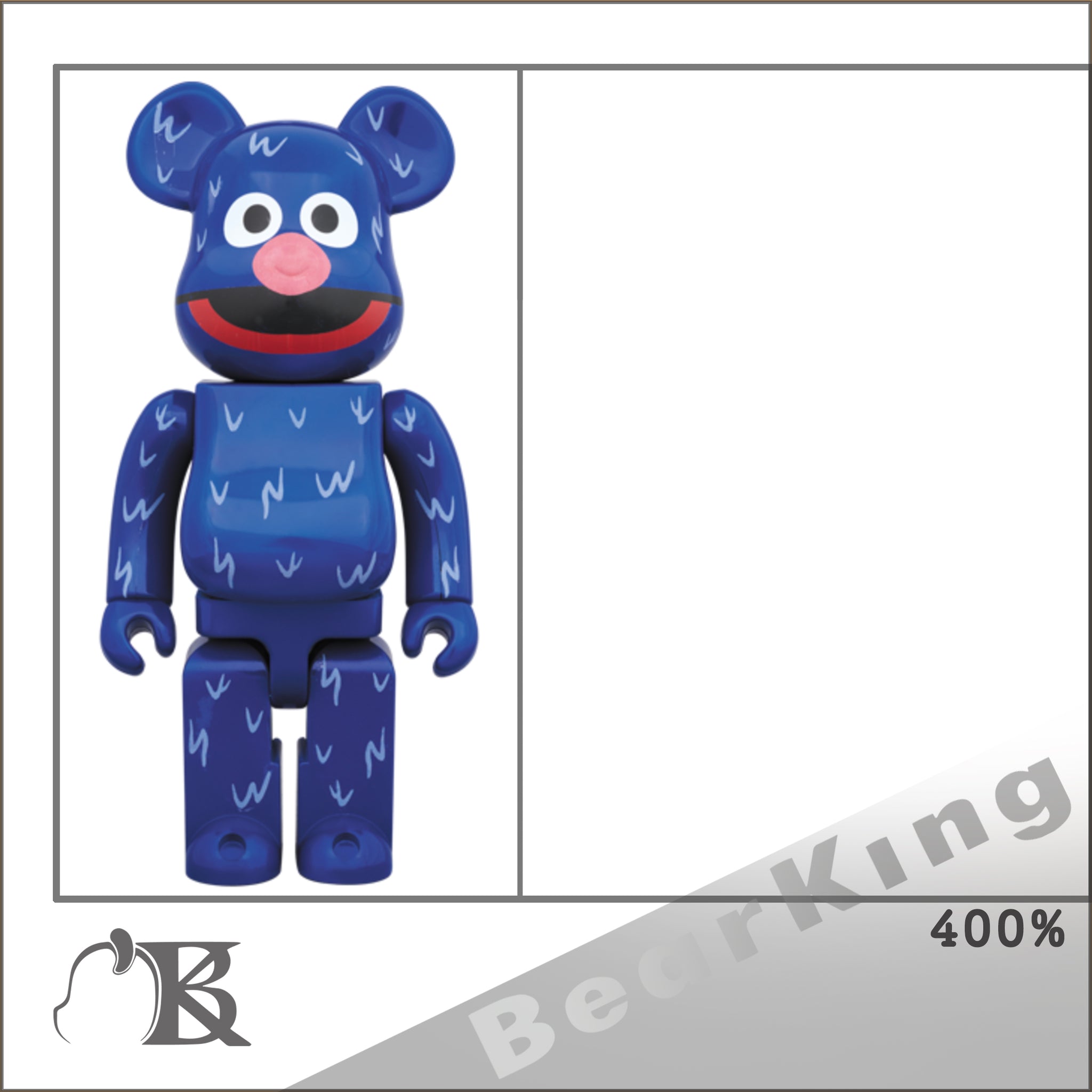 【高品質通販】BE@RBRICK COOKIE GROVER 400% kaws 葛飾北斎 b@by 達磨 アイアンマン キューブリック、ベアブリック