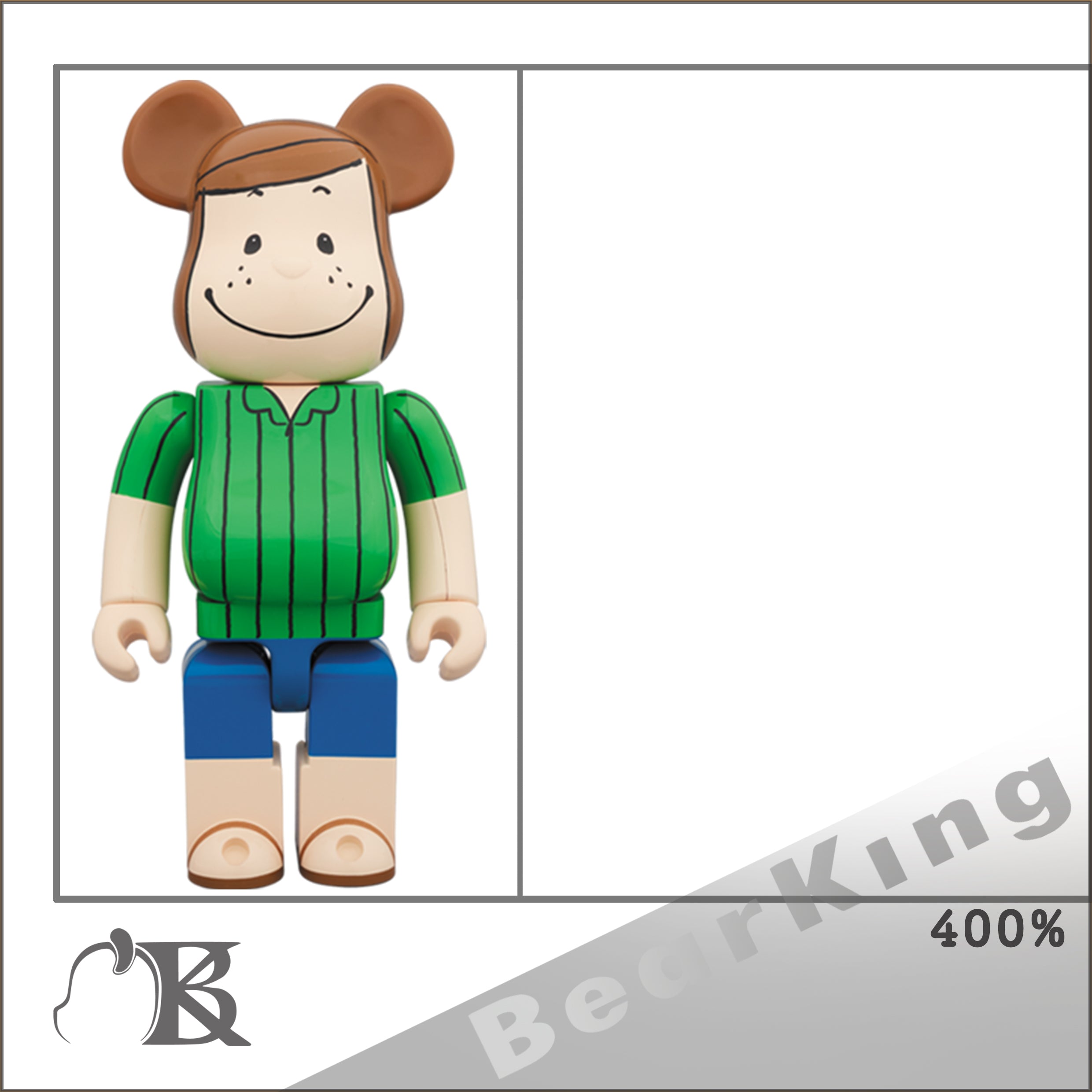 BE@RBRICK PEPPERMINT PATTY 400％ PEANUTS