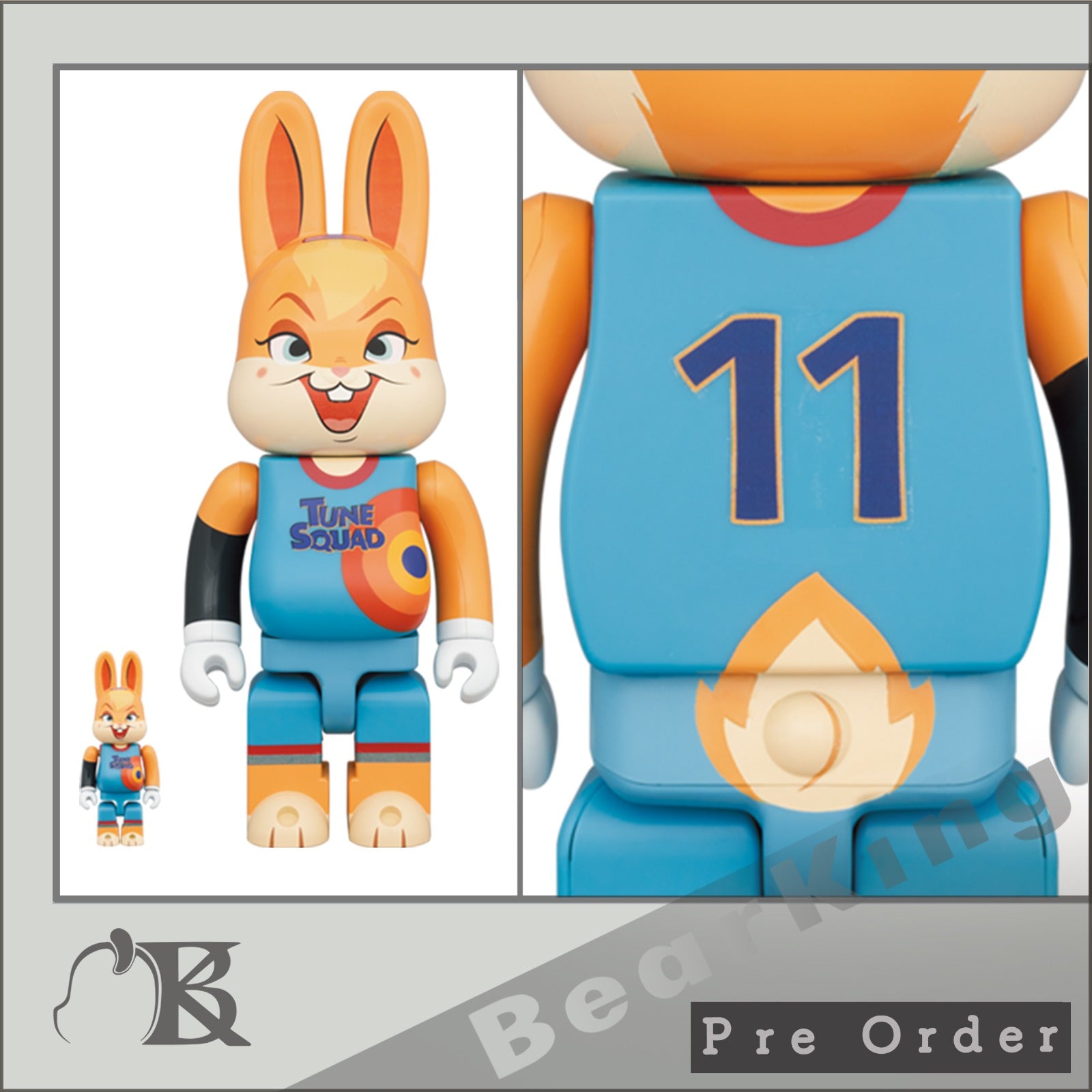 PreOrder 預訂 R@BBRICK SPACE PLAYERS LOLA BUNNY 100％ & 400％ Space Players AUG 2022