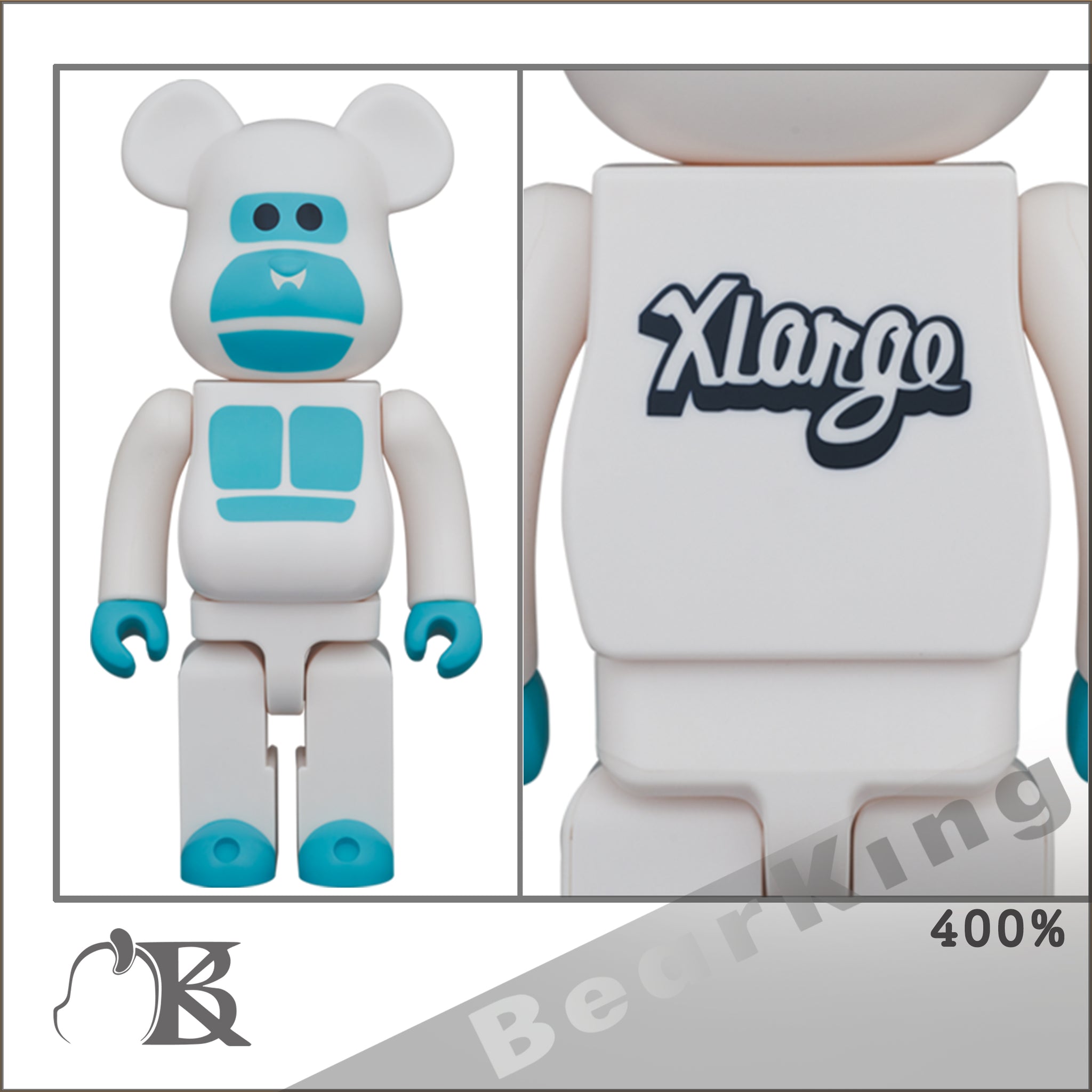 BE@RBRICK XLARGE LITTLE WHITE 400%