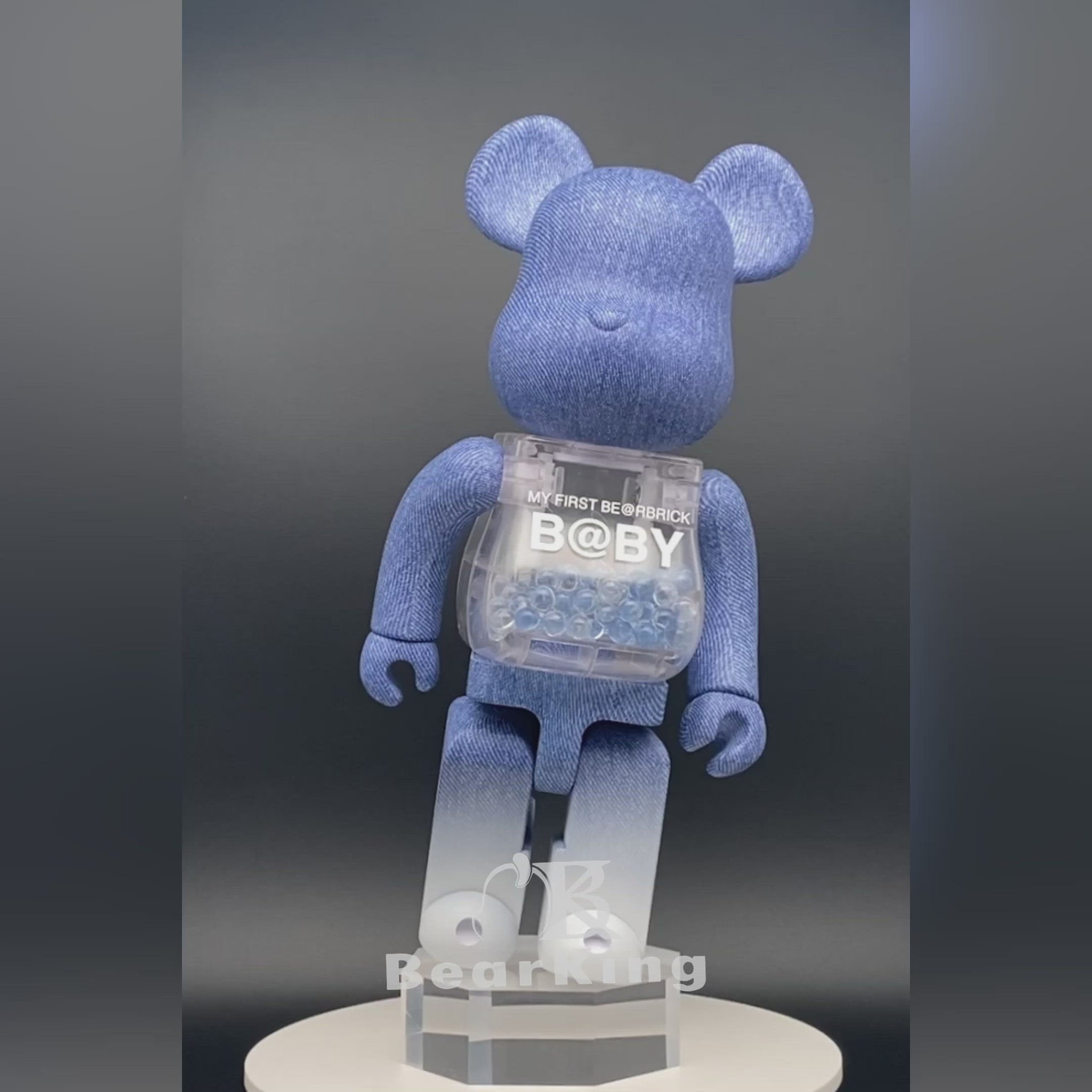 MY FIRST BE@RBRICK B@BY INNERSECT 2021 100％ & 400％ 千秋Baby 牛仔